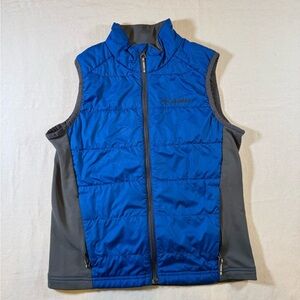 Kids Columbia Blue and Gray Puffer Vest
